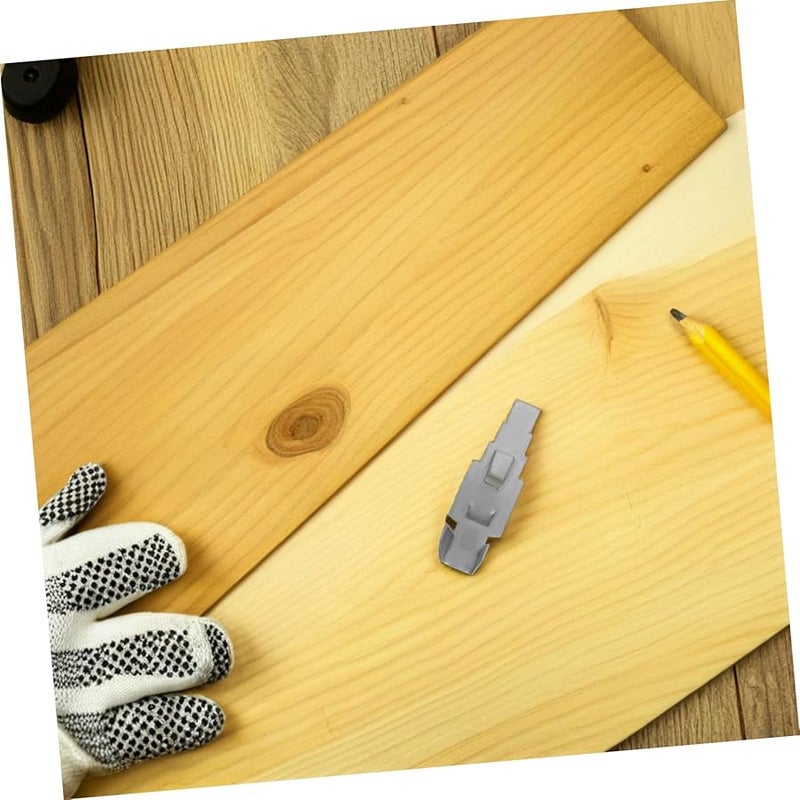 10Pcs Black Iron Shelf Clips Heavy Duty Bracket Support For Bookcase Cabinet - Image 4